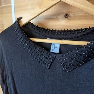 H&M black short sleeve dress BNWT